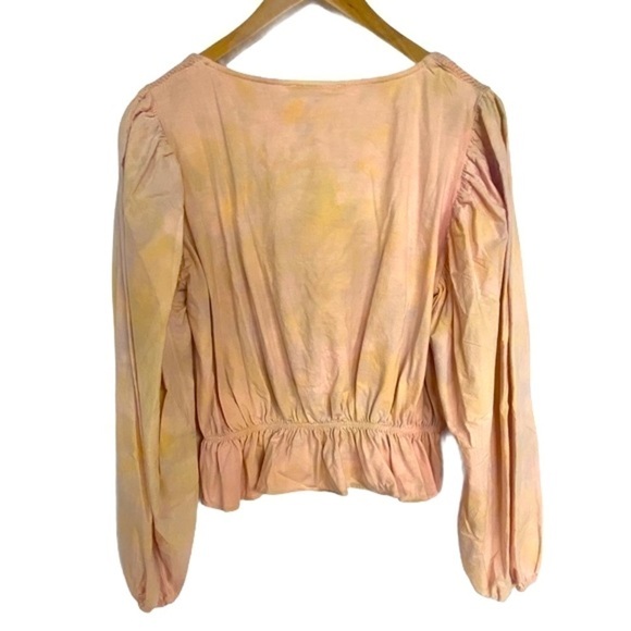 ZARA Tie Dye Blouse Size Medium - Picture 8 of 8
